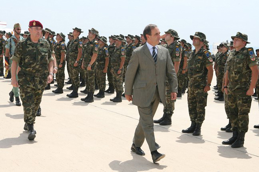 Despedida tropas al Congo Almeria